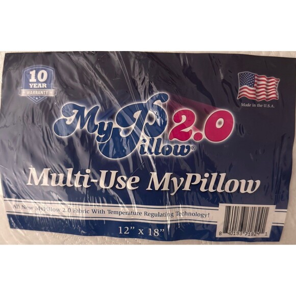 My Pillow  Bag Comfortable Multi Use Travel Pillows 12x18 - Picture 3 of 3